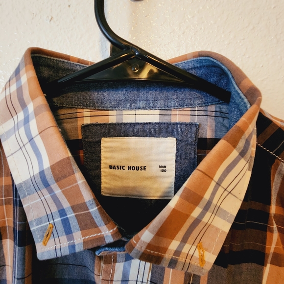 Basic House Plaid Long Sleeved for Men - Picture 3 of 7